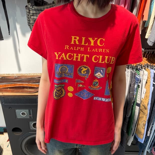 Ralph Lauren Yacht Club 그래픽 반팔 티