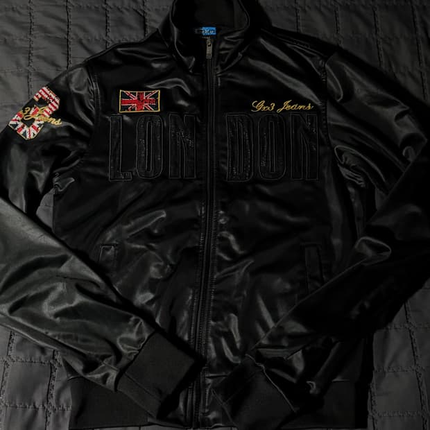 히스테릭 글래머 빈티지 런던 블랙 져지 S