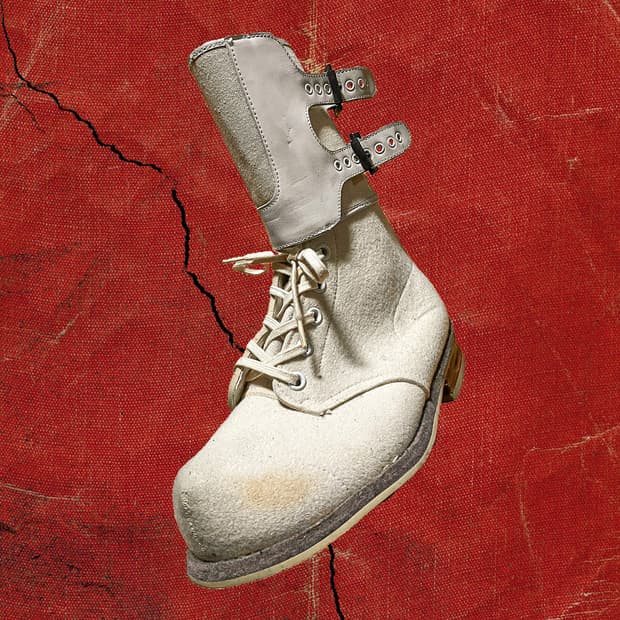 40-50s USAF 미군 ARCTIC 설상 버니 부츠 크림 270