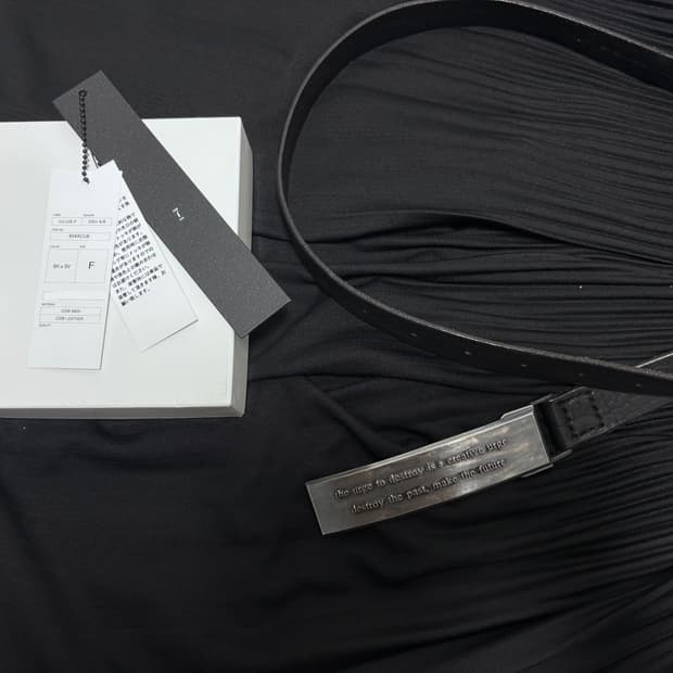 Julius cowskin belt