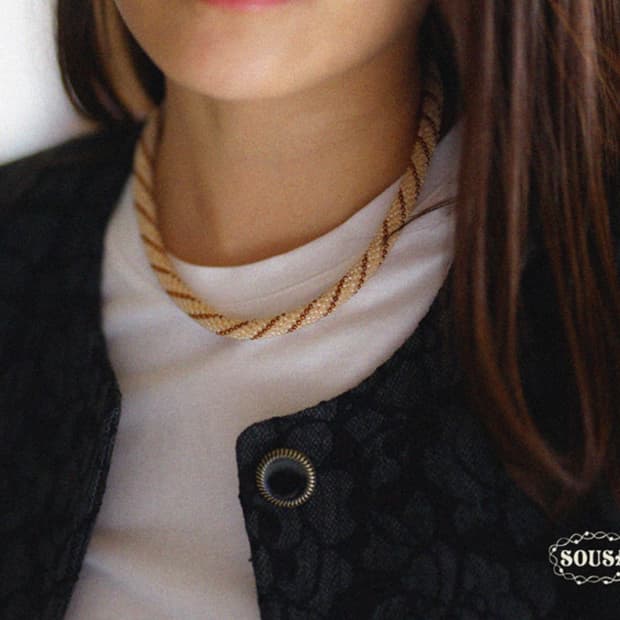 sousa 핸드메이드 목걸이_gold