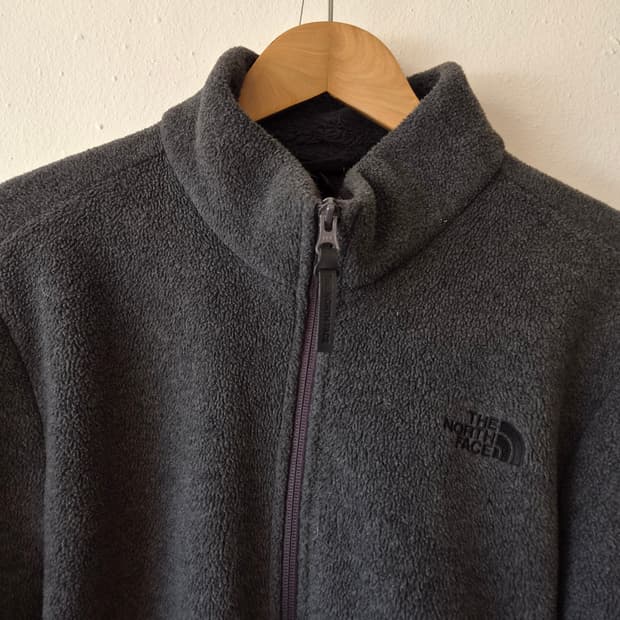 노스페이스 남성 챠콜후리스점퍼 L사이즈