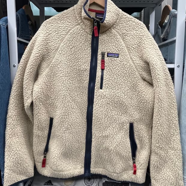 파타고니아 레트로 파일 플리스 자켓 아이보리
