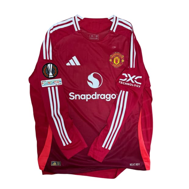 24-25 맨체스터 유나이티드 홈 어센틱 유니폼 코비 마이누