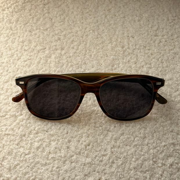 빈티지 브라운 선글라스