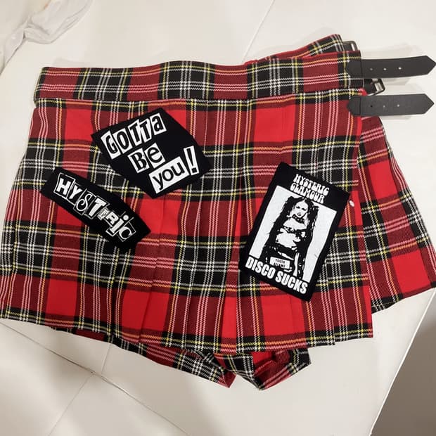 히스테릭글래머 치마바지