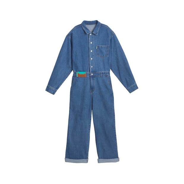 인스턴트펑크 점프수트 오버롤 블루 L (3)