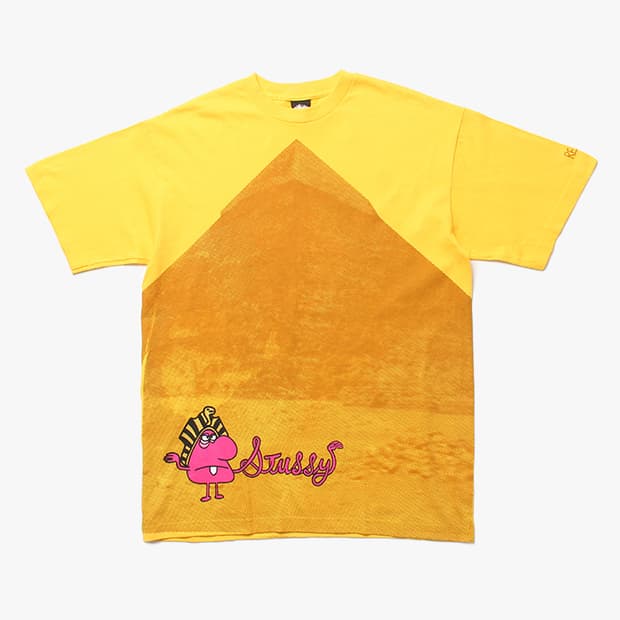  (새상품) STUSSY "Yellow T-Shirts"