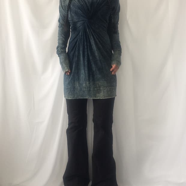 Diesel drape washed onepiece