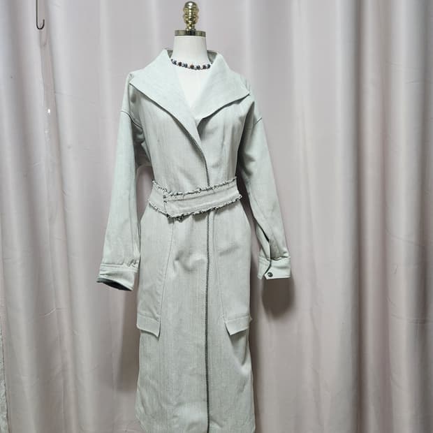 타임롱 트렌치 코트