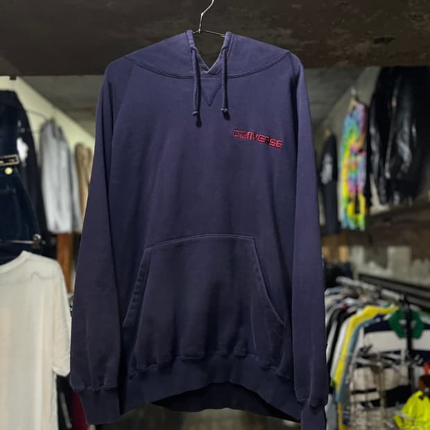 90s CONVERSE ALL STAR SUNFADED HOODIE