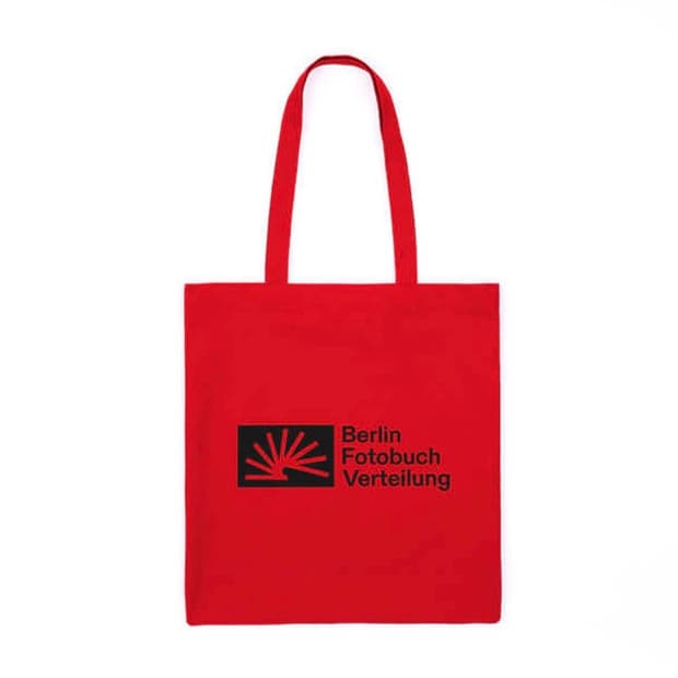 베를린포토북디스크리뷰션 에코백 레드 가방 백