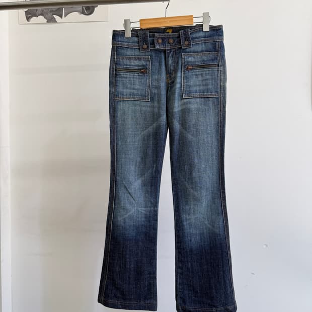 7 FOR ALL MAN KIND (Made in USA) 부츠컷데님