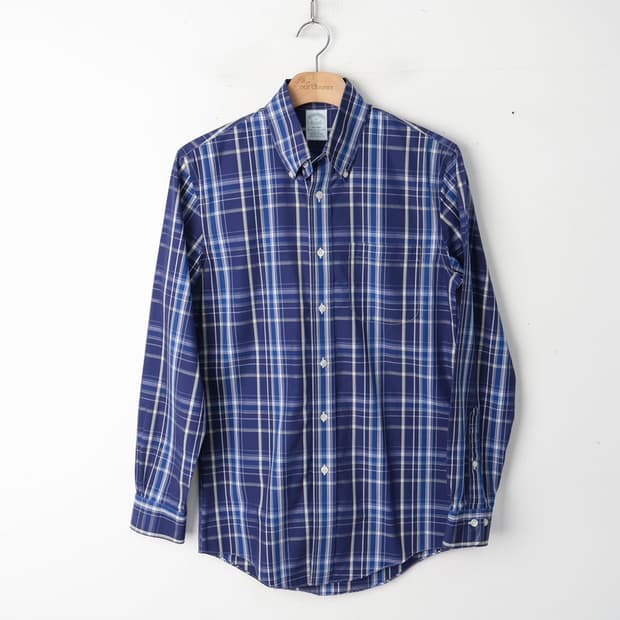 90/브룩스브라더스 밀라노 체크셔츠