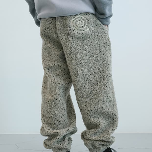 도티 부클 조거 팬츠 (Oatmeal)