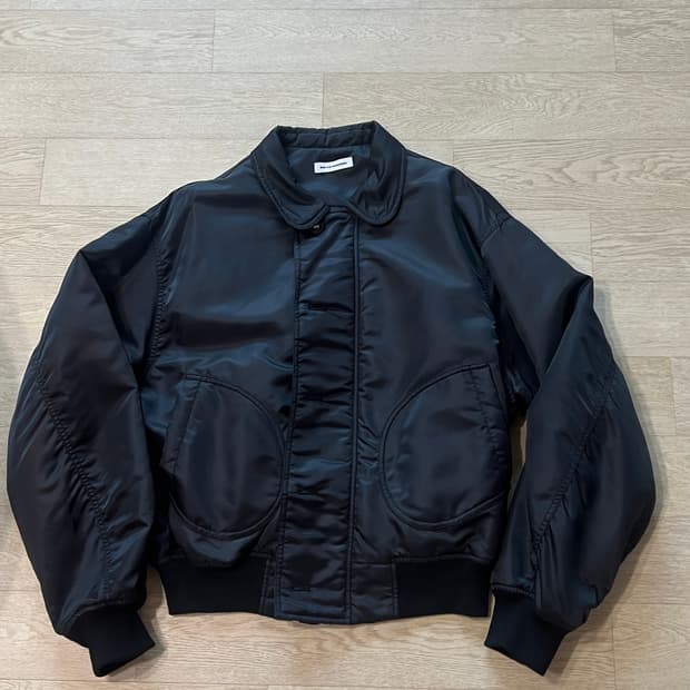 ma-1 블루종 자켓_블랙