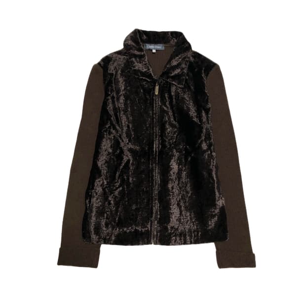Chalet Blanc knit zip-up