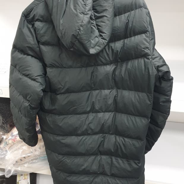 나이키 정품 오리털 롱패딩 100사이즈 팝니다