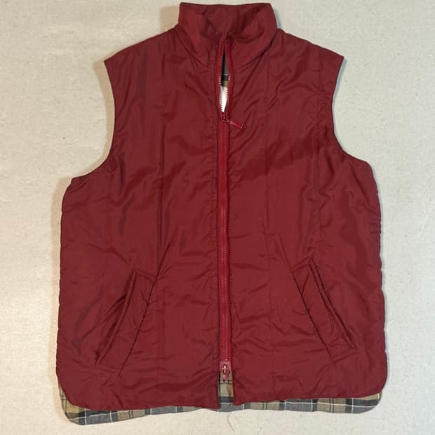 Barbour 올드 바버 빈티지 패딩 베스트 조끼
