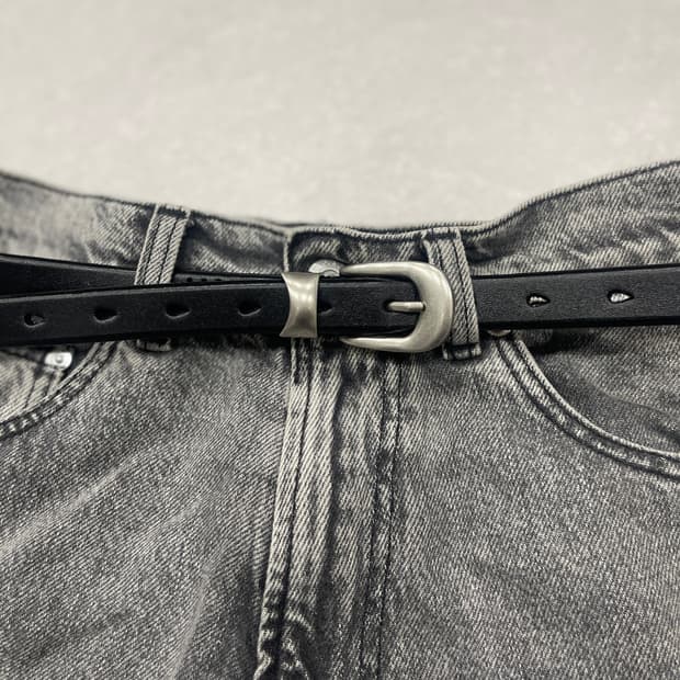 러스틱 리얼가죽벨트 (2cm) 아워레가시무드