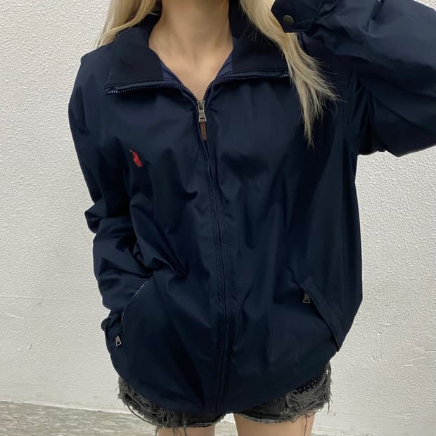 폴로 랄프로렌 레드포니 네이비 스윙톱 XXL