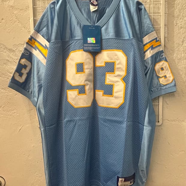 NFL X 리복 LA 차저스 유니폼 져지 2XL