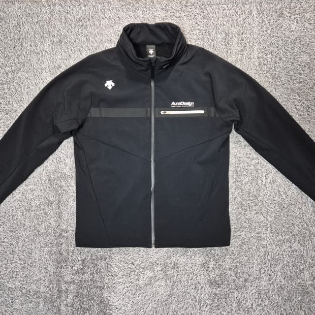 데상트 남성 기모 바람막이 트랙 자켓 100