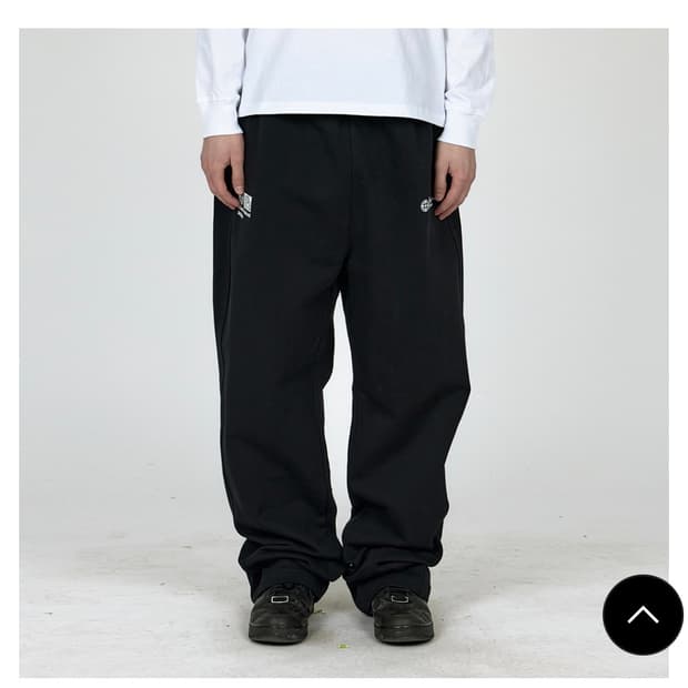 (구매)플라스틱프로덕트 스웻팬츠 m 