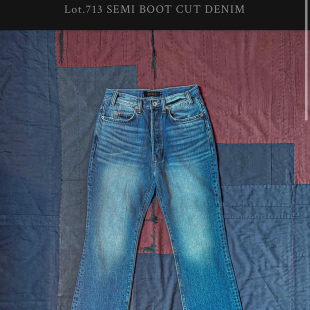 <구매글> 버드노트 Lot.713 세미 부츠컷 32사이즈