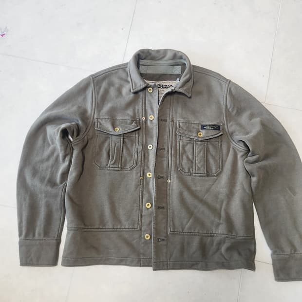 폴로100사이즈 유틸리티 트리커 자켓 카키색