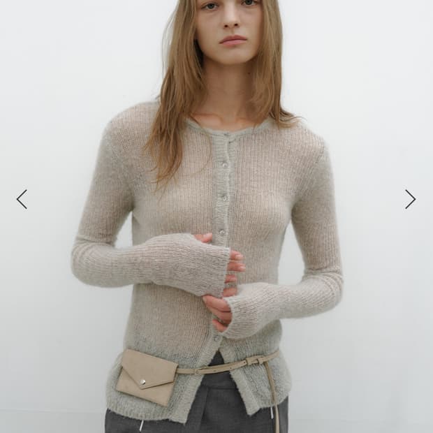 Lowtide 로우타이드 ALPACA HAND WARMER KNIT [G