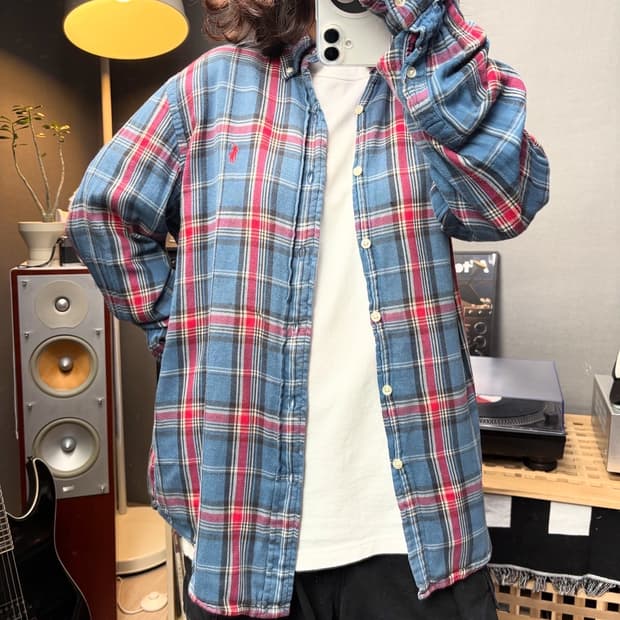 폴로 체크셔츠