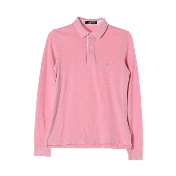 BEAN POLE 빈폴 연분홍 카라티 (XS)