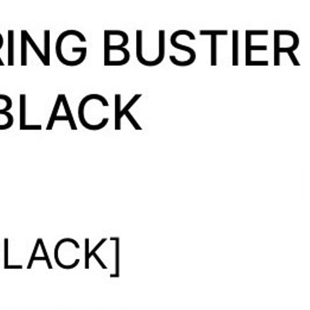 보헤미안서울) Shirring Bustier Top BK F