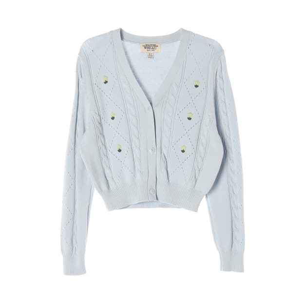 후아유 가디건 M