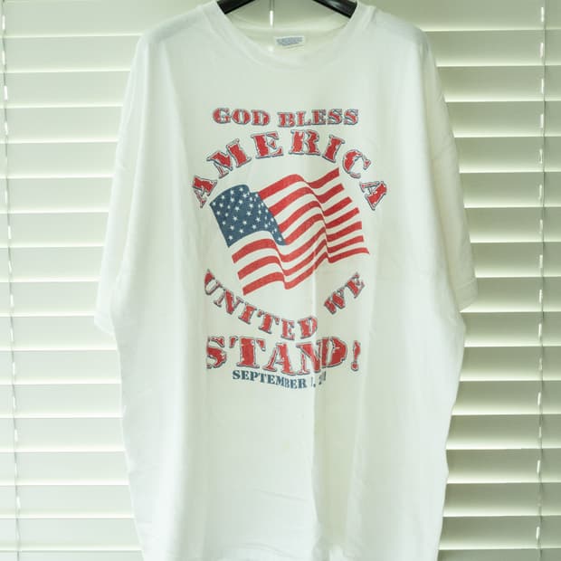 00s GOD BLESS AMERICA 빈티지 티셔츠
