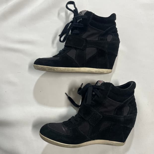 ash 아쉬 보위 스웨이드 웨지힐 스니커즈 