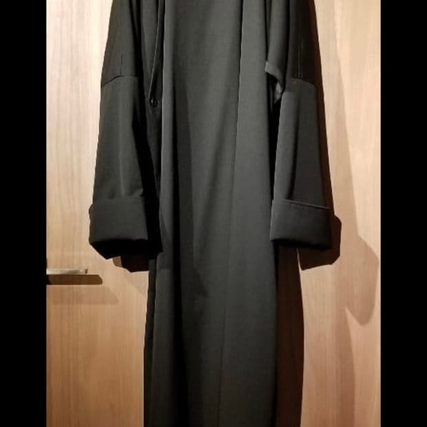 19aw 요지야마모토 뿌르 옴므 차파오 드레스 코트