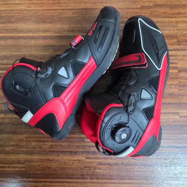 오토바이 레이싱 보아 미드 부츠 250