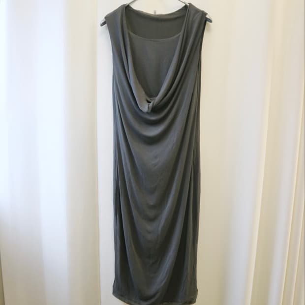 Max Mara drape long dress