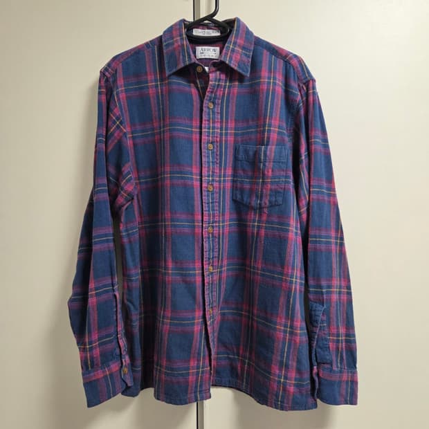 Arrow 아메리칸 체크 셔츠 L(100)