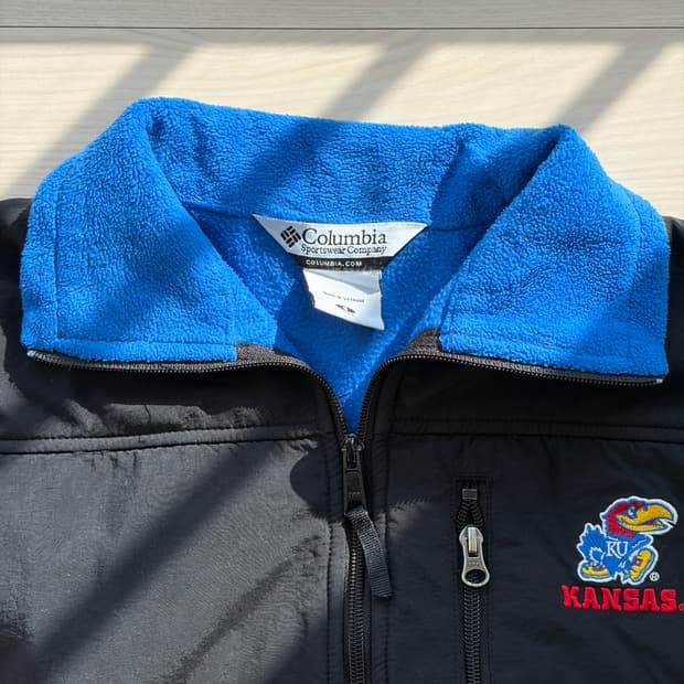 컬럼비아 캔자스 제이호크스 신칠라 아노락 S (100)