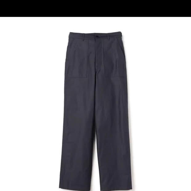 하이크 백사틴 베이커팬츠