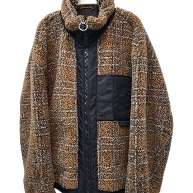 솔리드옴므플리스자켓105