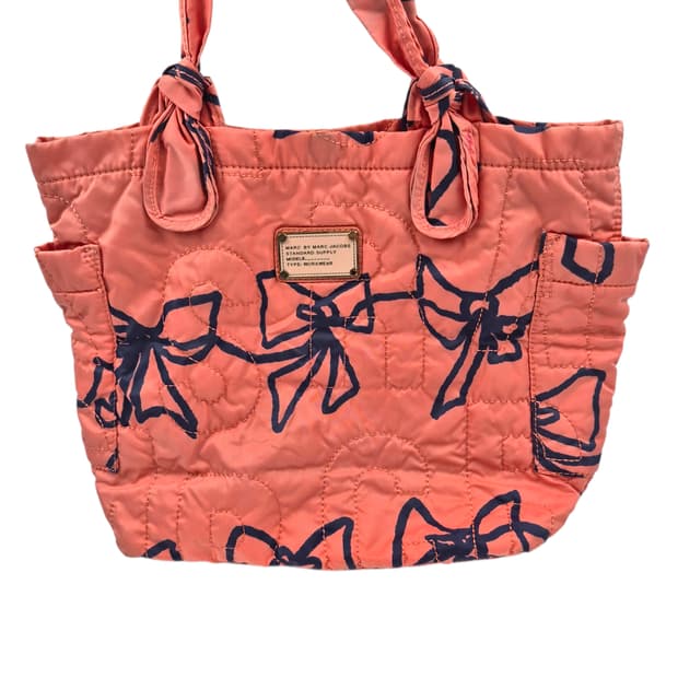 06s 마크제이콥스 패디드 퀼팅 리본 토트백