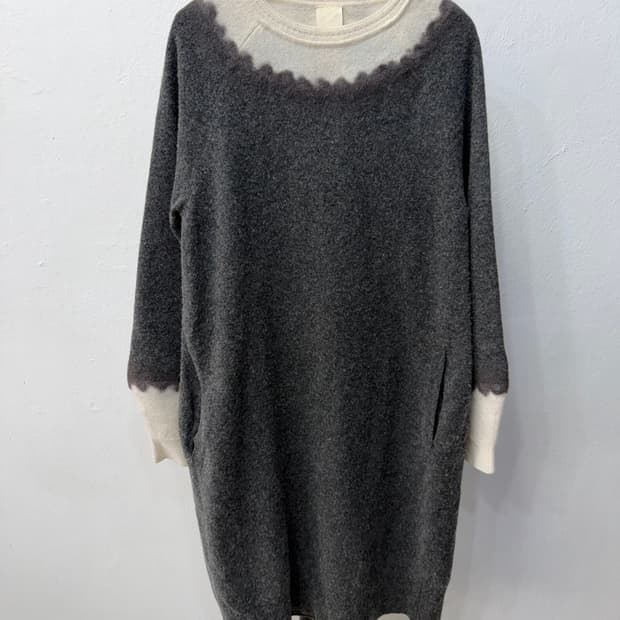 정품) 오즈세컨 한섬 니트 원피스 85