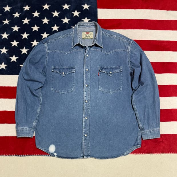 리바이스 빈티지 웨스턴셔츠 Levis Western Shirt [XL]