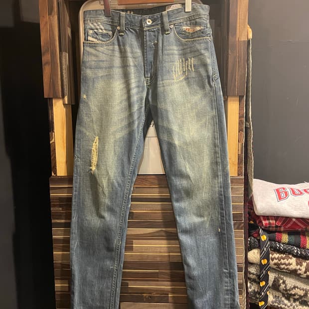 디젤 아디다스 청바지