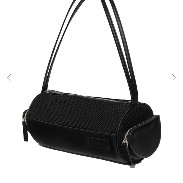 Glowny글로니 AIR MESH TOTE BAG (BLACK)