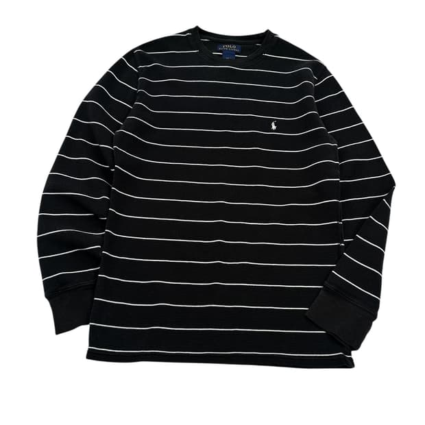 신형 폴로랄프로렌 화이트 포니로고 와플니트 